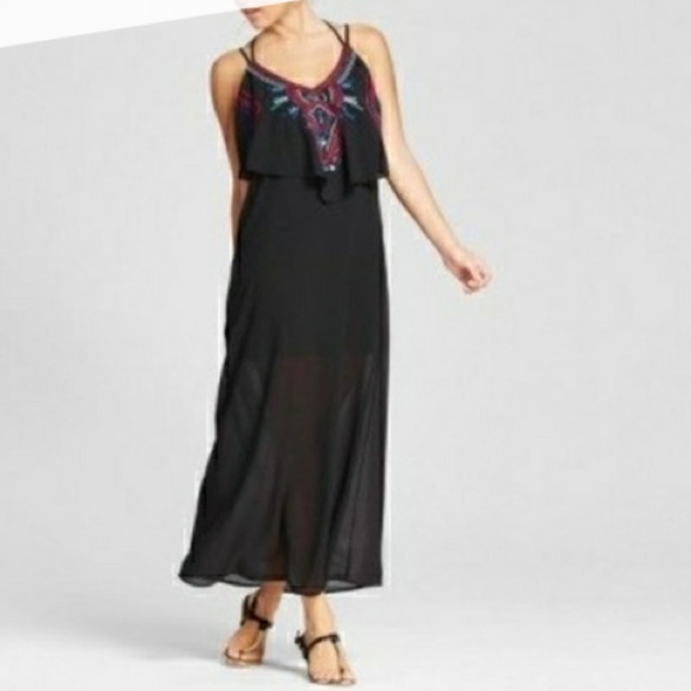 Xhilaration Embroidered Dress
